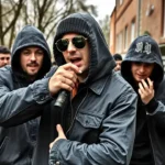 Viraler Beitrag zu Deutscher Gangsta Rap