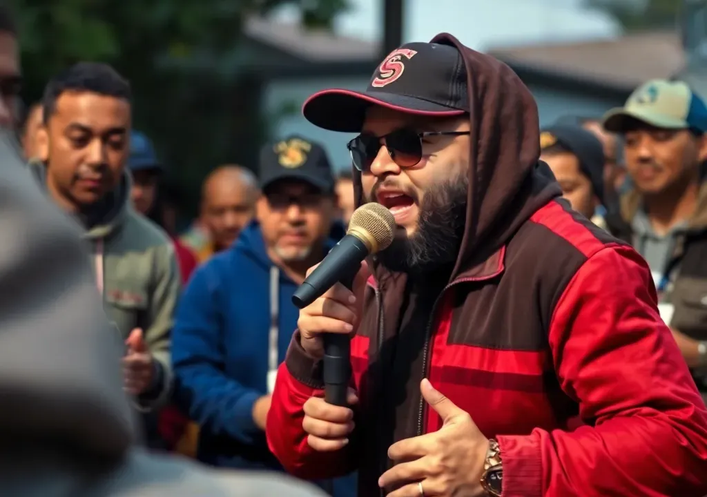 Viraler Beitrag zu Kool Savas Rapper