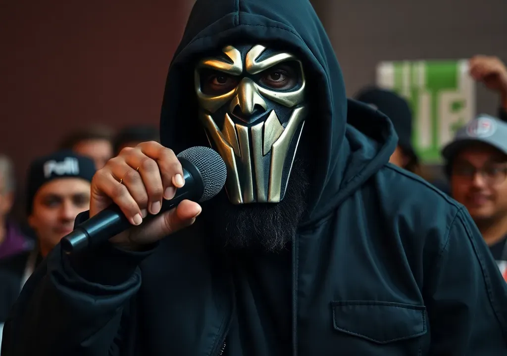 Viraler Beitrag zu MF DOOM Rapper
