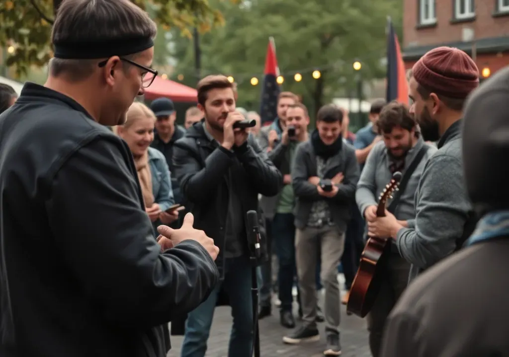 Viraler Beitrag zu Rap aus Bochum