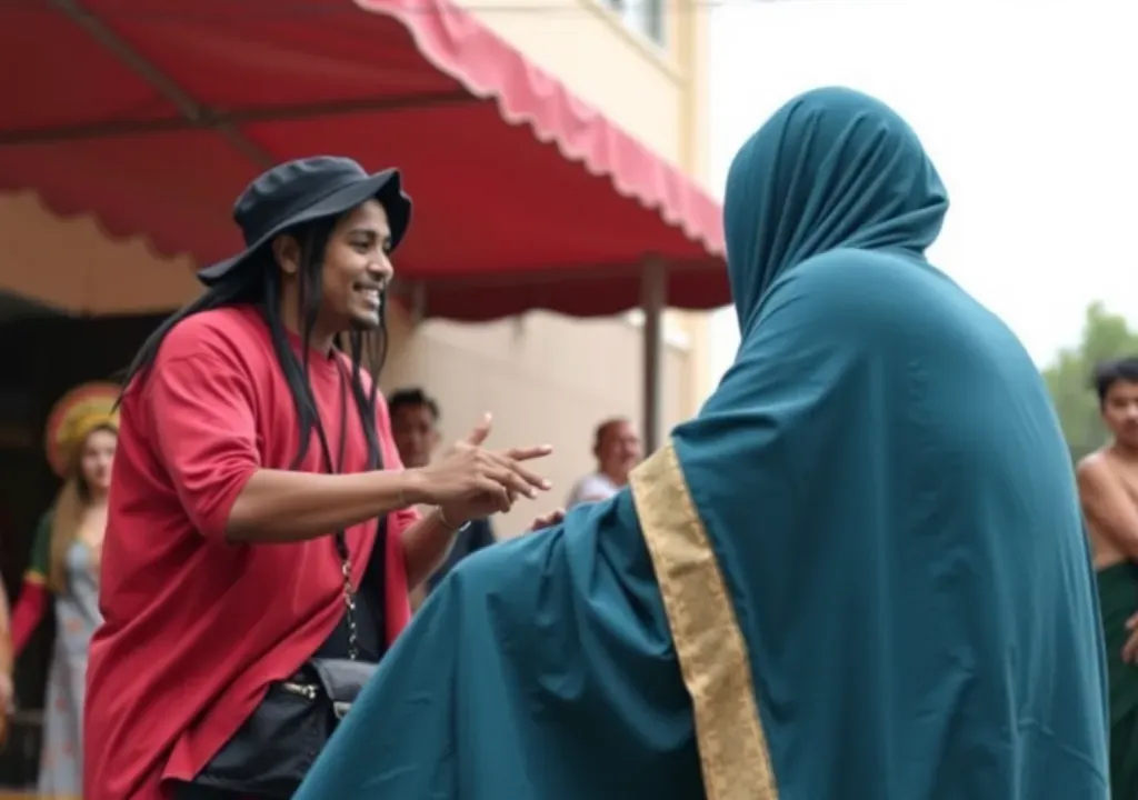 Viraler Beitrag zu Silla Rap